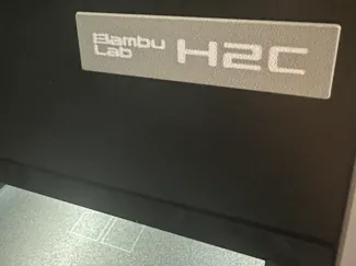 Bambu Name Plate H2C Vortek Nozzle Changer H2D H2S