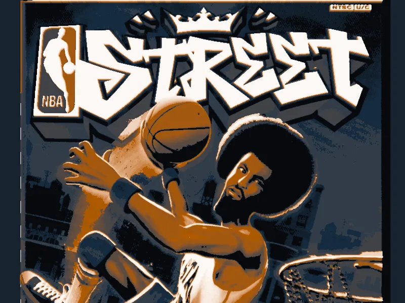 NBA Street PS2 Cover Art