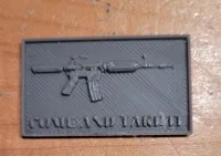 Enseigne décorative AR-15 « Come and Take It » — photo 2