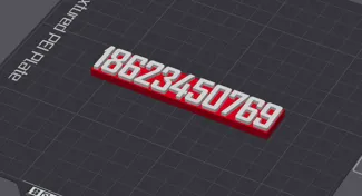 telephone number sign