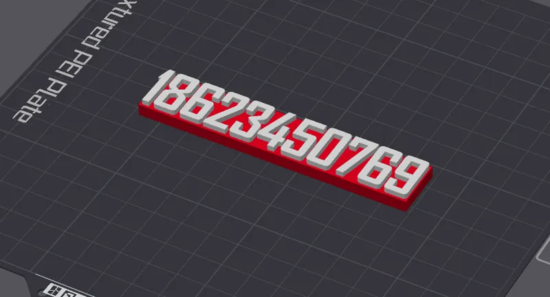 telephone number sign