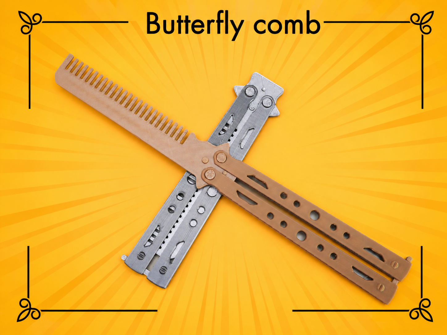 Butterfly Comb | Functional No Support