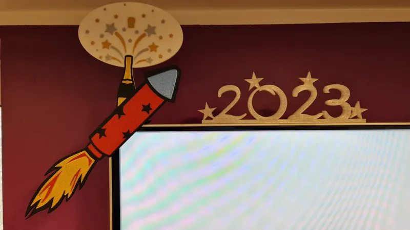Happy new Year Rocket - TV (Part 2 optional)