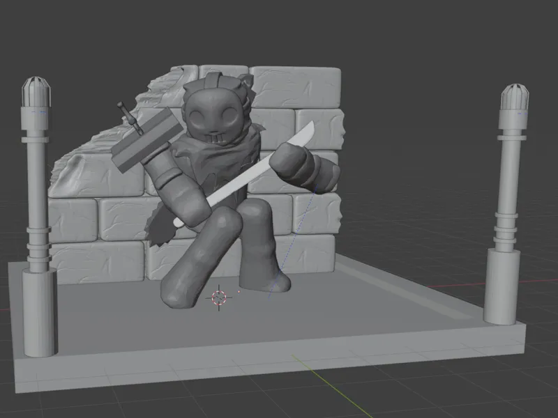 Slasher Statue (Forsaken)