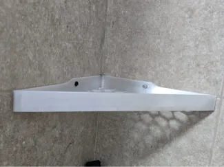 Corner shower shelf 