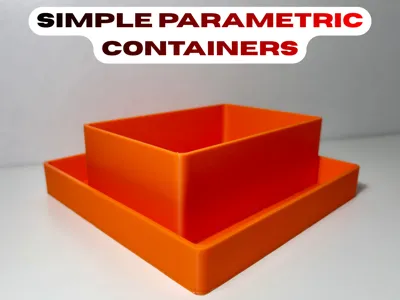 Simple Parametric Containers