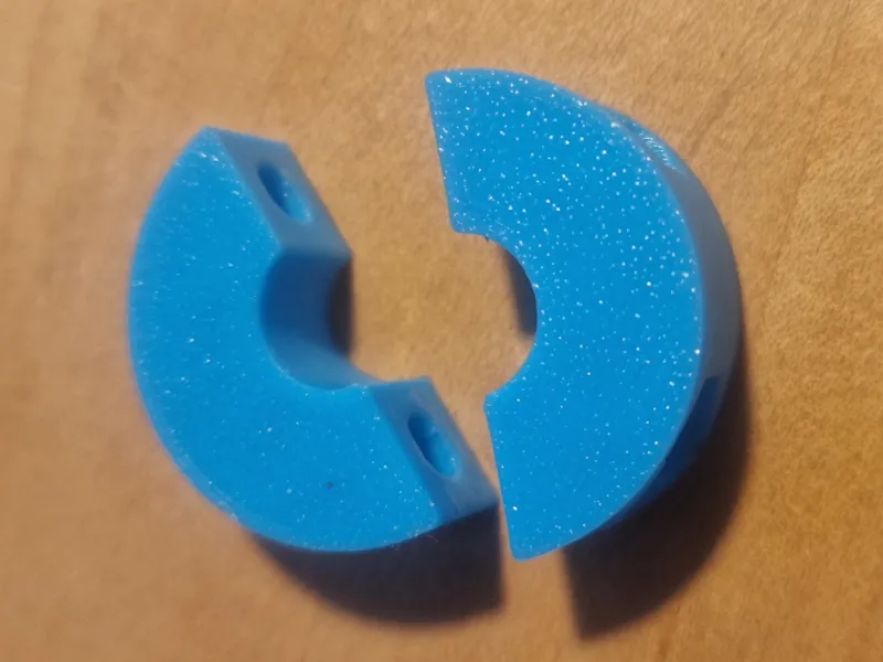 Clamp Ring 10mm M4 with 2 Screws