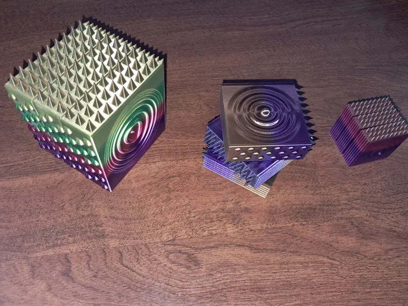 Spinning Sensory Cube