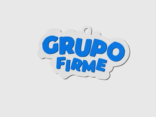 Grupo Firme Keychain