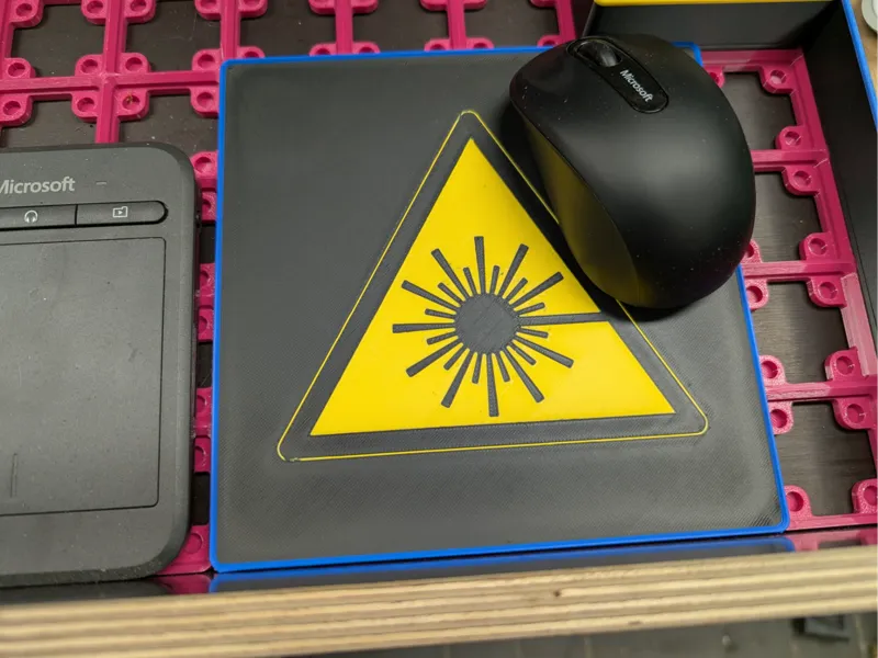 Mousepad Gridfinity Laser
