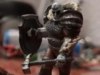 Giant Paladin/warrior miniature for DnD