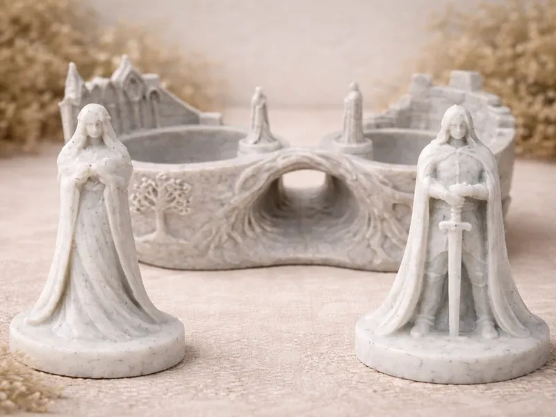 Arwen & Aragorn Love contenitore ispirato a LOTR