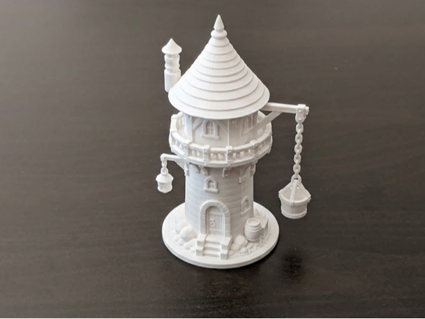 Fantasy Tower with Hanging Lift