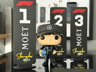 F1 Parc Fermé boards 2026 - Shanghai Edition