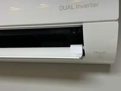 lg air conditioner deflector repair