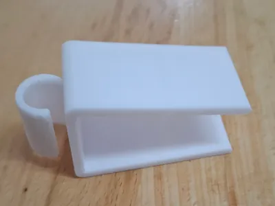 Big cable clip for desks up to 33mm thickness