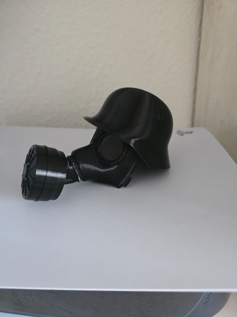 Steel Helmet - Trailer Hitch Cover 50mm