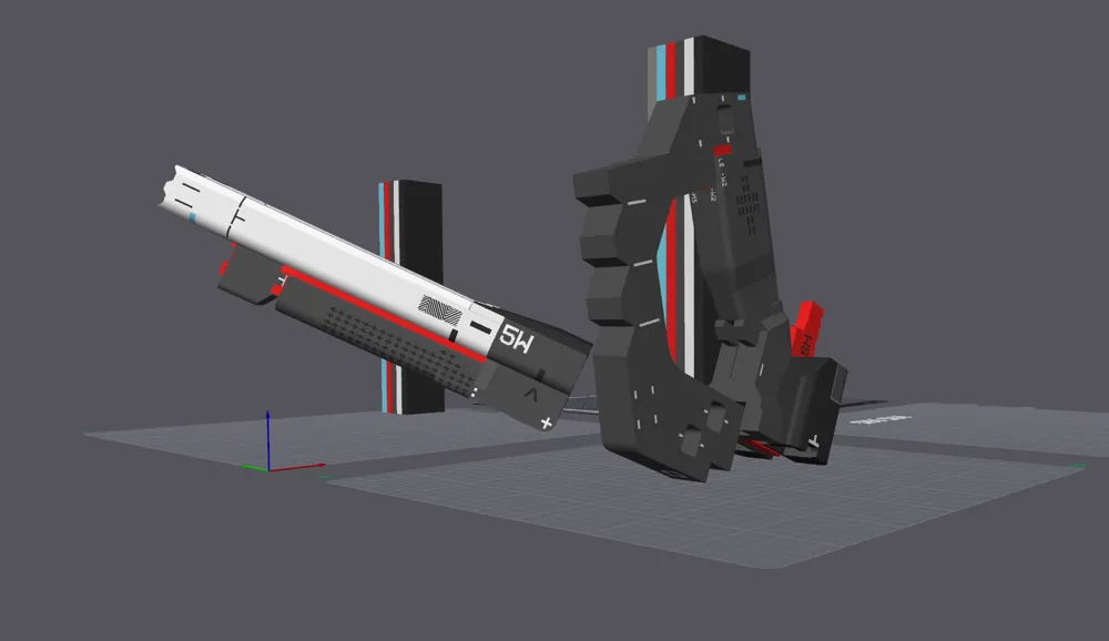 Marathon WSTR Shotgun - Multi Part & Full Color - Free 3D Print