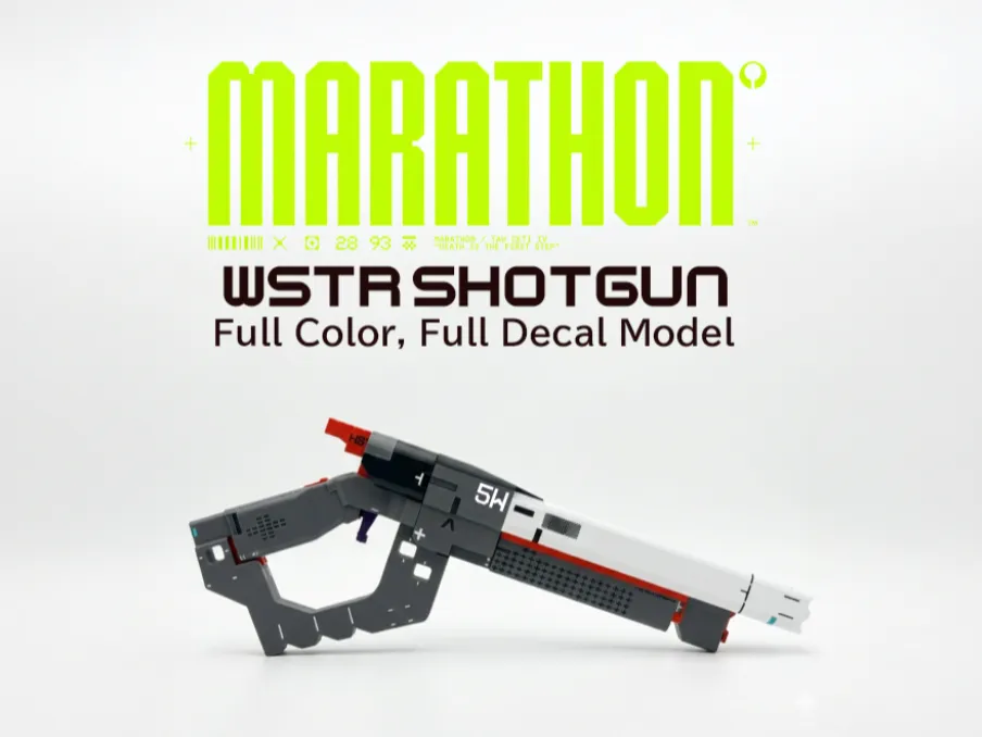 Marathon WSTR ショットガン ファンモデル｜3Dプリント・フルカラー 44f8e7f0ec2f37ae.png?x-oss-