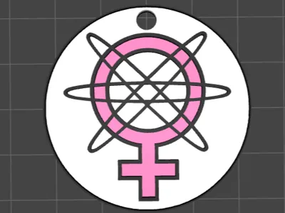 Atom Eve Invincible KeyChain
