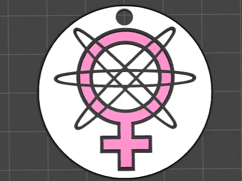 Atom Eve Invincible KeyChain
