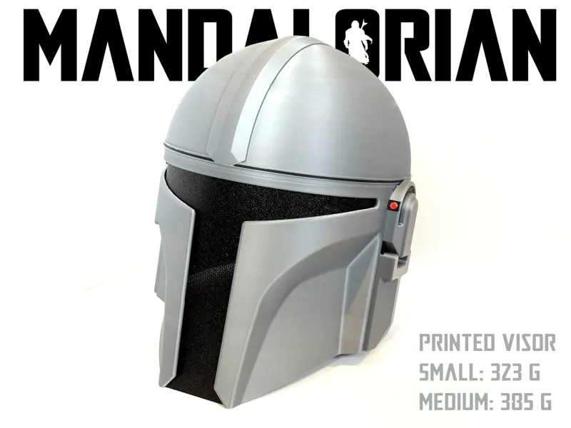 Mandalorian Helmet (Less Filament, Less Assembly)
