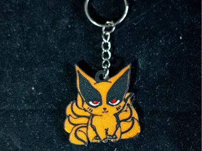 Kurama Keychain