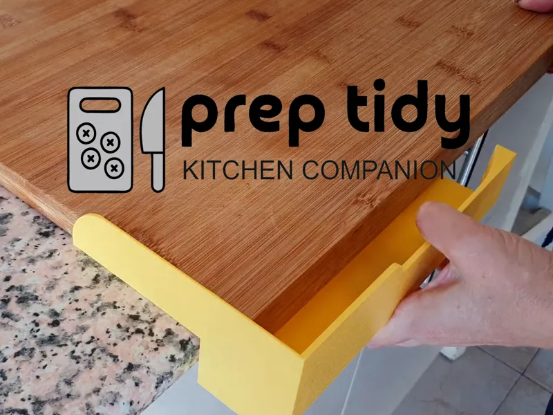 Prep Tidy  Cutting Board Companion -  GREAT GIFT!