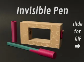 Invisible Pen - Magic Trick