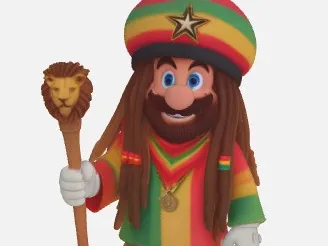 Mario Bross Rasta