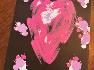 Heart Explosion Hueforge