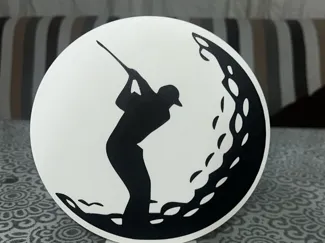 TROFEO DE GOLF PERSONALIZABLE 