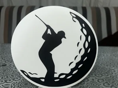 CUSTOMIZABLE GOLF TROPHY