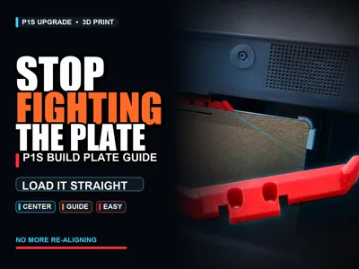 P1S Build Plate Easy Alignment Guide