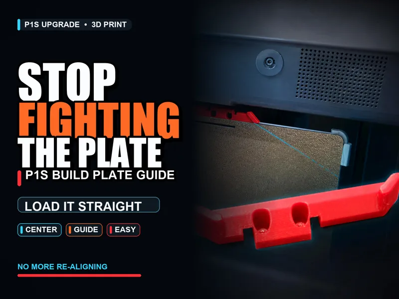 P1S Build Plate Easy Alignment Guide