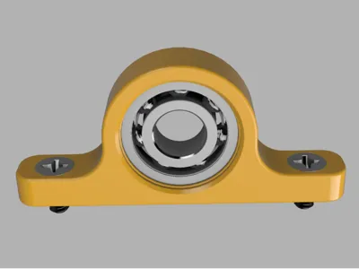 6202 - 35mm OD Bearing Pillow Block Mount Holder
