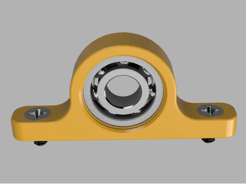 6202 - 35mm OD Bearing Pillow Block Mount Holder
