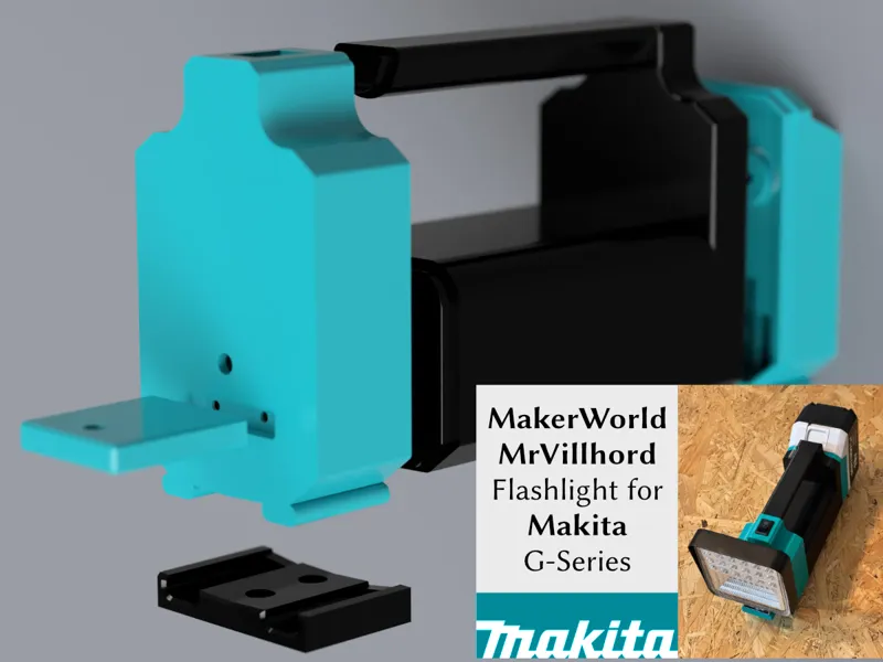 Flashlight LED - Makita G-Series Battery