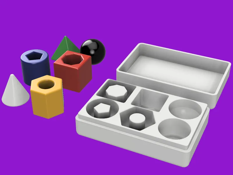 Shape Sorter – Educational Toy with Geo Blocks
