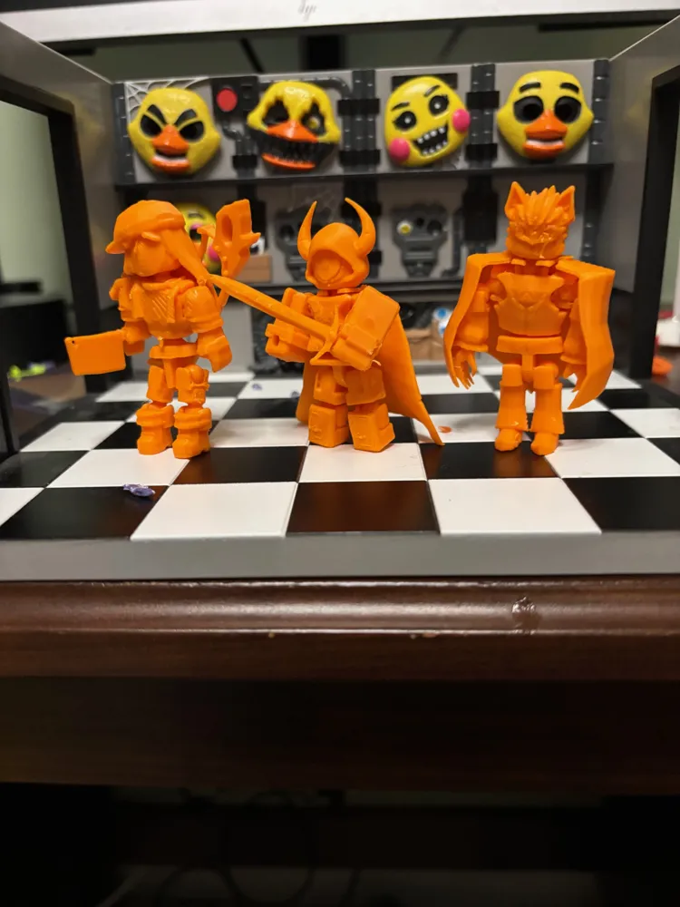 3Dプリント 関節式フォーセイクンパック 5 - 無料3Dモデル -MakerWorld
