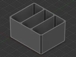 Box 111 x 87 con 3 scomparti X Artplast 2311