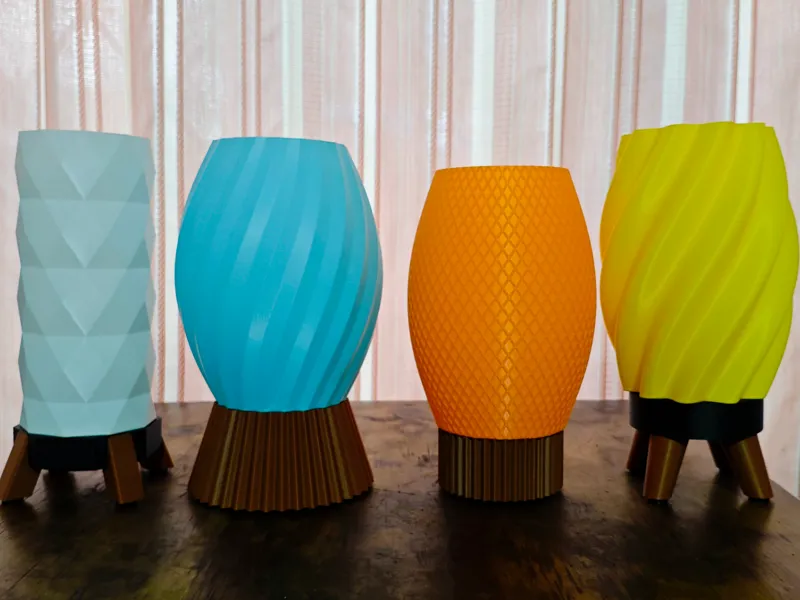Decorative Lamp Set for Bambu Lab LED Lamp Kit