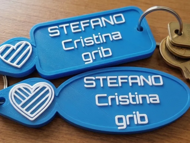 portachiavi personalizabile