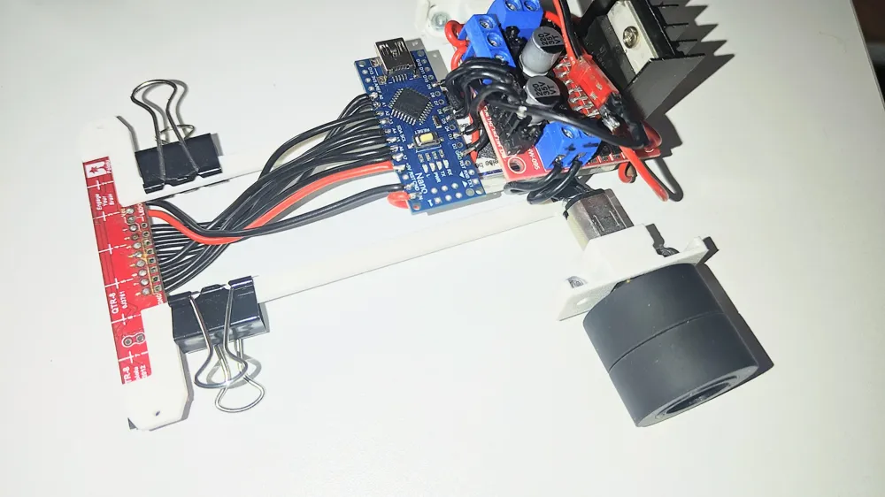 Double rim line follower robot by Elioenai - MakerWorld