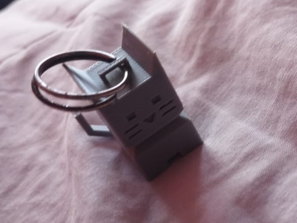 Square Cat Collection: Keychain & Desk Toy Version