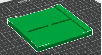 Xtool F1 86mm Business Card Jig