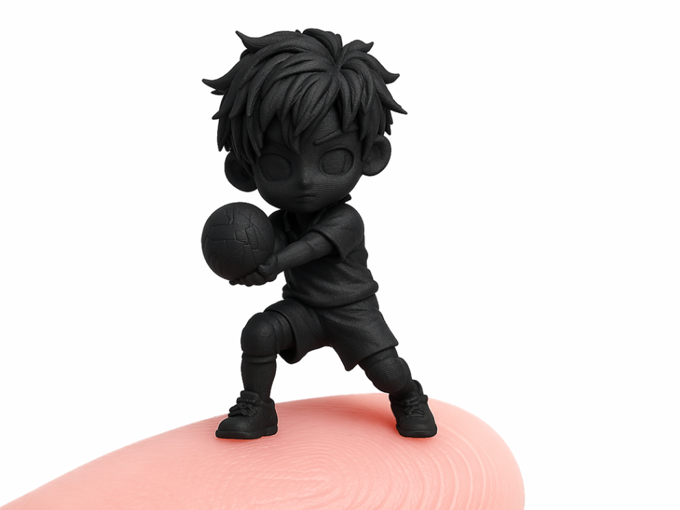Chibi BOY Volley Player 30mm – Mini Sports Figure