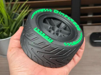 F1 Intermediate 100mm 2026 Tire no AMS