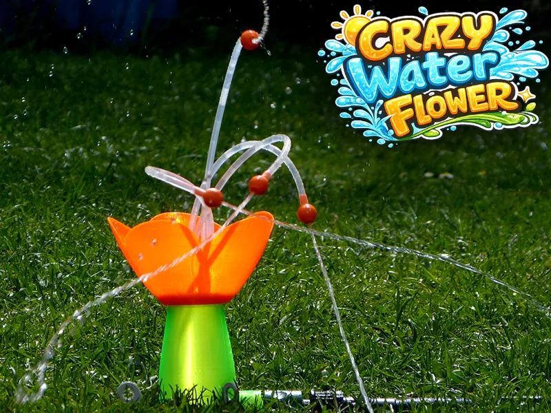 Crazy Water Flower - fun and chaotic water toy