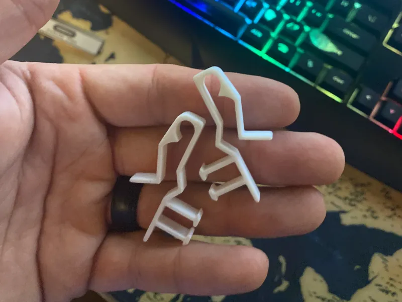 Mini Blinds Valance Clips